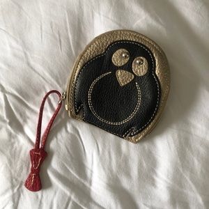 Coldwater Creek Penguin Coin Purse - Leather